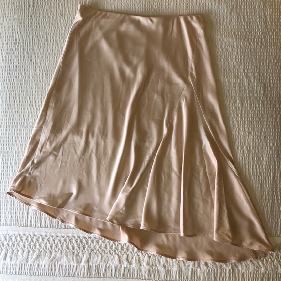 Express Dresses & Skirts - EXPRESS SATIN ASYMMETRICAL SKIRT